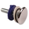 Chromed Brass Kitchen Sink Tap Hole Blanking Metal Plug 50mm