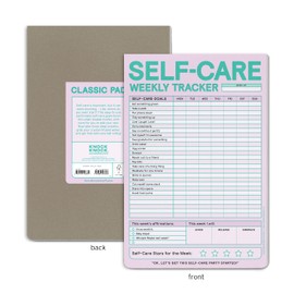 Knock Knock Self-Care Weekly Tracker Pad (Pastel Version)