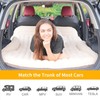 KMZ SUV Air Mattress Thickened and Double-Sided Flocking Travel Camping