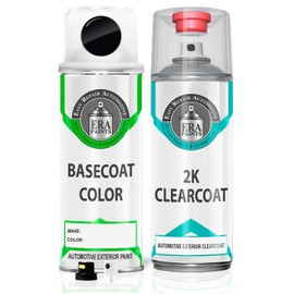 ERA Paints NN/UB - Black Onyx for MAZDA Exact Match Automotive Touch Up Paint Spray - 2K Essential Kit