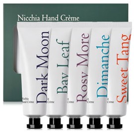 Bonita Garden Hand Cream 6-piece Set 5+1 Derm Moisturizing Cream Moisturizing Gift - 9.Nichia Hand Cream 5-piece Set / 보니타 가든 핸드크림 6종세트5+1덤보습크림보습선물 - 9.니치아 핸드크림 5종세트