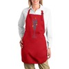 fabulous Premium Kitchen Apron Champagne Party Alcohol Lifestyle Luxury, red