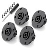 Jumwa 4 Pack 4 Pole Speakon Panel Twist Lock Speaker