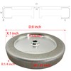 4 in 1 CBN Grinding Wheel 8 inch 180 Grit,1.25”