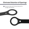 Aluminum Alloy Bottom Bracket Wrench, Bicycle Crankset Disassemble Tool- Compatible