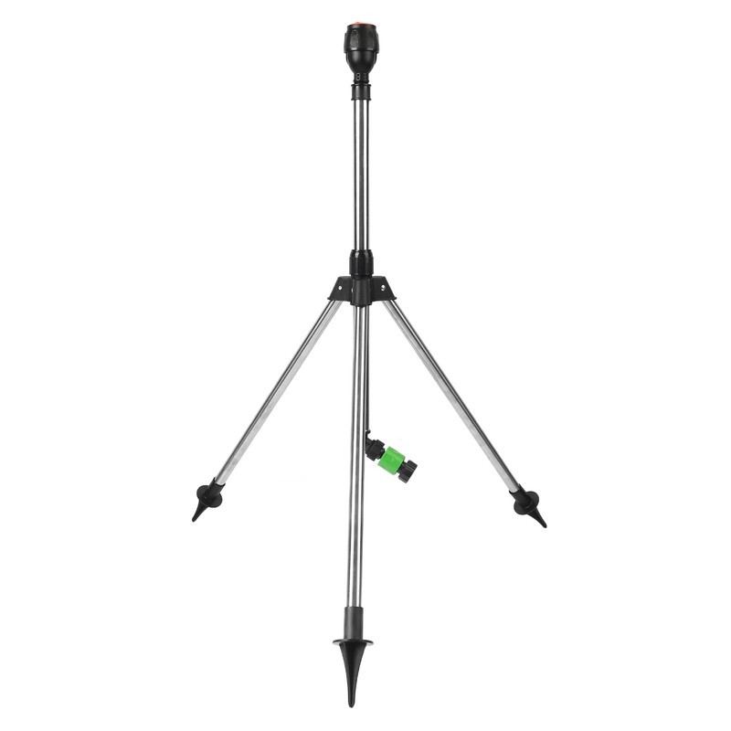 Sprinkler Tripod 360 Degree Rotating Automatic Irrigation Head Liftable Spraying