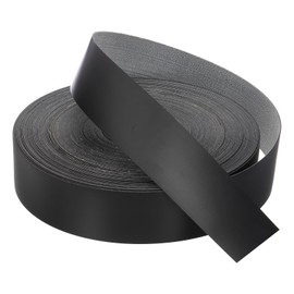 MECCANIXITY Black Edge Banding 100 ft x 2-5/32 Inch Veneer Tape Pre-glued Flexible Plywood Edge Banding with Hot Melt Adhesive for Furniture Restoration