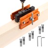 VEVOR Doweling Jig Kit, Self Centering Dowel Drill Jig for