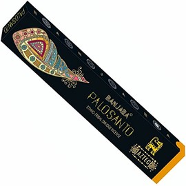 Banjara Palo Santo Ethno-Tribal Smudge Incense Sticks Meditation Agarbatti (12 Pack)