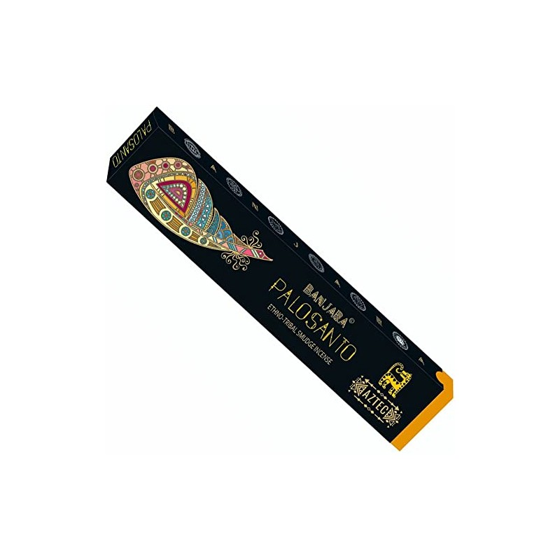 Banjara Palo Santo Ethno-Tribal Smudge Incense Sticks Meditation Agarbatti (12