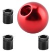 Fydun Red Universal Shift Knob Round Ball Shape Manual Shift