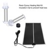 Resin Epoxy Heating Pad Heat Insulation Mat Silicone Mat Set