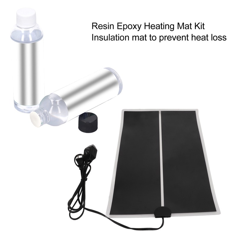 Resin Epoxy Heating Pad Heat Insulation Mat Silicone Mat Set