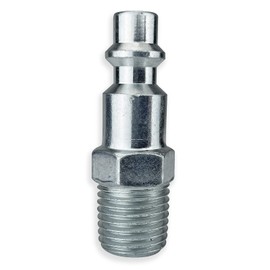 Rema Tip Top Industrial Style 1/4" NPT Male Coupler Nipple for Shop Air Line Hose Tools