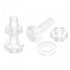 uxcell M4 x 16mm Plastic Phillips Machine Screws with Nuts