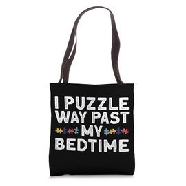 Puzzle Art For Men Women Puzzle Piece Jigsaw Puzzle Lovers Tote Bag
