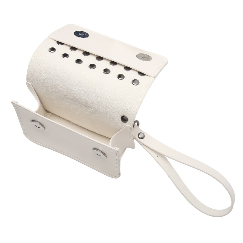 Outdoor Golf Rangefinder Leather Case Storage Bag Portable Golf Balls