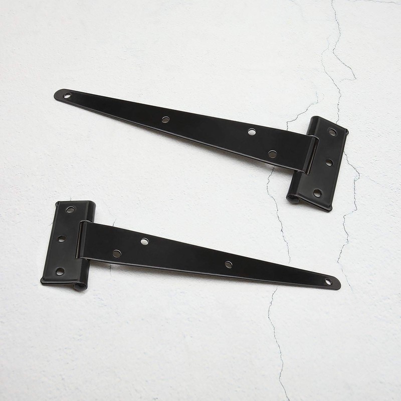 6 Pcs 10" T Strap T Hinge Set Heavy Duty