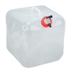 Collapsible Water Canister Portable Plastic Foldable Drinking Water Container with