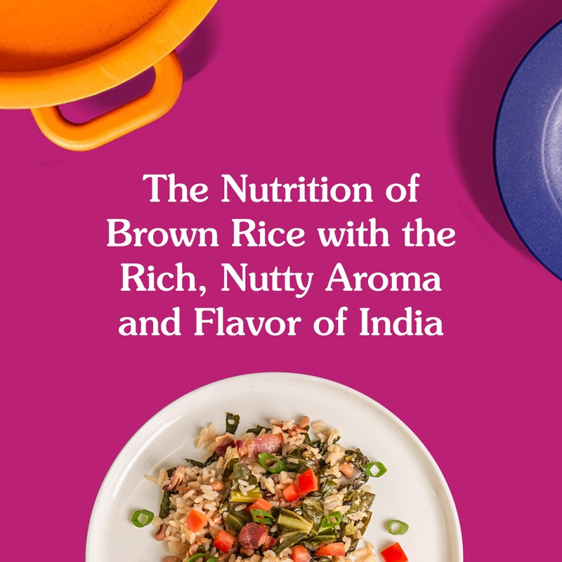 BEN'S ORIGINAL Ready Rice Brown Basmati Rice, Easy Dinner Side,