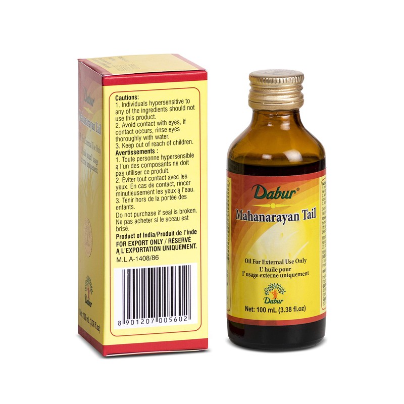 Dabur Herbal Ayurveda Mahanarayan Tail Massage Oil for Aching Joints