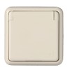 Unitec 40498 Socket Outlet For Flush-Mounted White Wet Room