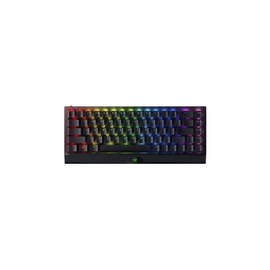 Razer BlackWidow V3 Mini HyperSpeed 65% Wireless Mechanical Gaming Keyboard: HyperSpeed Wireless Technology - Yellow Mechanical Switches- Linear & Silent - Doubleshot ABS keycaps - 200Hrs Battery Life