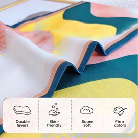 vimate Satin Scarf for Hair,Silk Like Head Scarf Narrow Handbag Handle Wrap and Ribbon Neckerchief Scarf for Women (Style 04)