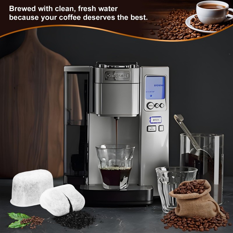 6 Pack Coffee Maker Filter Replacements - Fits All Keurig