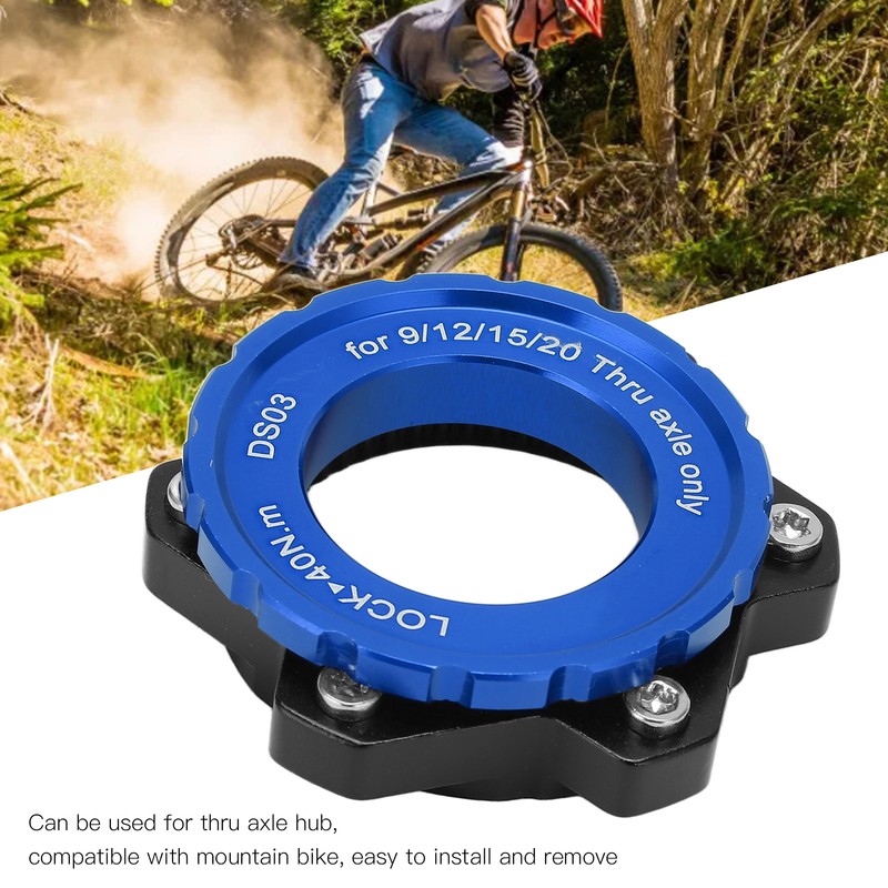 MEIJUN Centerlock to 6 Bolt Fitting Adapter Lockring Aluminium Alloy