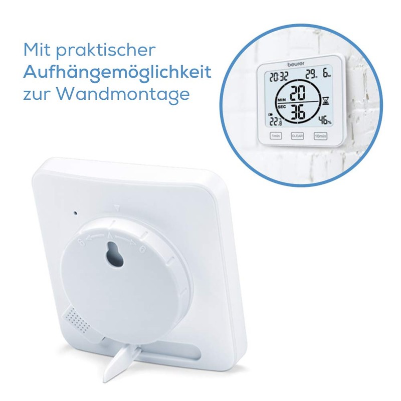 Beurer HM 22 Thermo-Hygrometer Indoor Climate Control Temperature and Relative