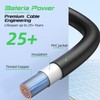 Bateria Power Solar Panel Extension Cable Kit, 10AWG 100FT Solar