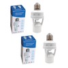 Uuhafsa PIR Motion Sensor Light Socket, E26/E27 Smart Lamp Bulb