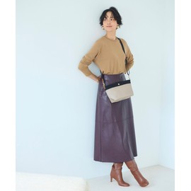 Topkapi Ripple Flight Shoulder Bag, Topkapi Breath, Women's, Off, Free Size, beige (taupe), Free size