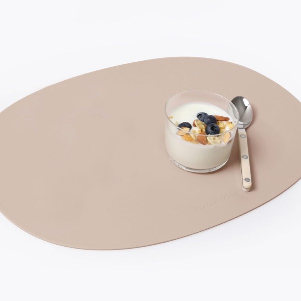 Housetip Korean Silicone Non-Slip Reversible Placemat – Stain Resistant, Heat-Safe,