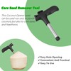 Cafopgrill Coco Cutter, Corer Durable Stainless Steel Fruit Opening Cutter