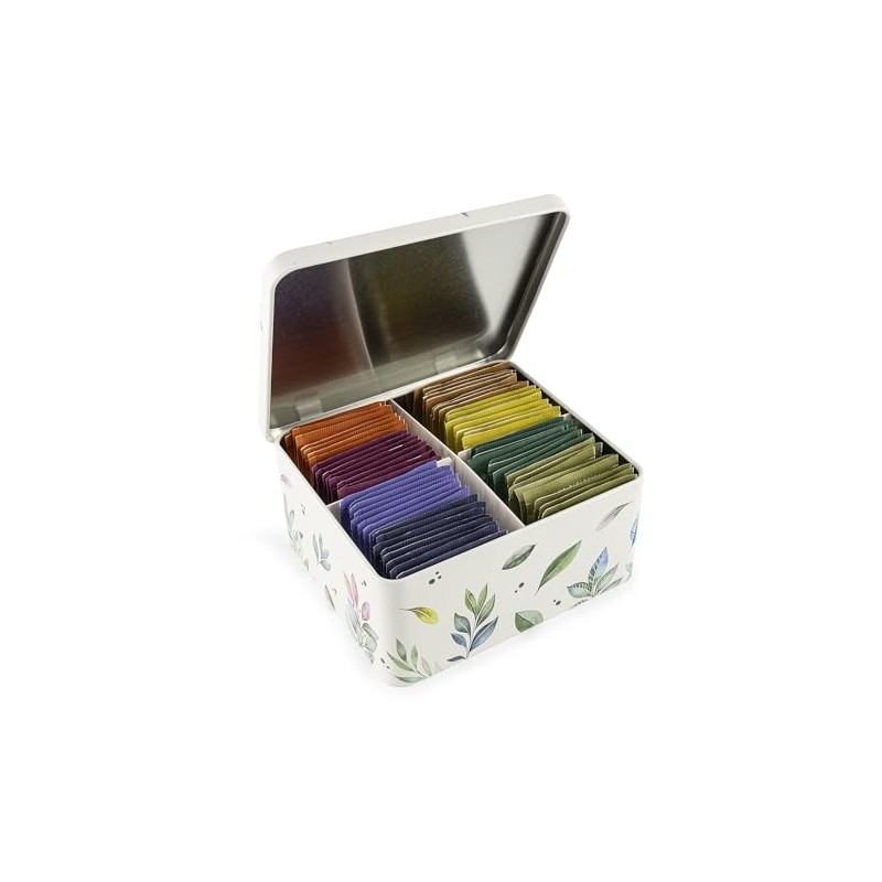 VALVERBE Scatola Latta 8 gusti 64 filtri assortiti biologici -