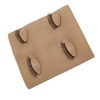 Lash Mannequin Head 2 Pairs Removable Replacement Eyes 3D Simulation