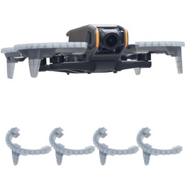 Xmipbs Avata 2 Propeller Guard Protector with Incresed Landing Gear, Protective Bumper Ring Anti-Collision Shockproof Prop Protector for DJI Avata 2