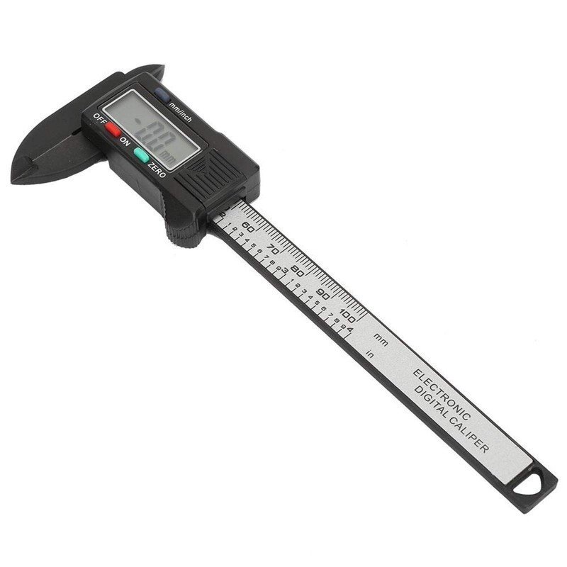 0 100 mm Imperial Metric Digital Caliper Large LCD Display