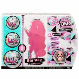 L.O.L. SURPRISE! OMG BIG WIG AND MADAME QUEEN FASHION DOLL WINTER BUNDLE *NEW