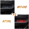 JeCar Window Lift Switch Cover Interior Button Trim Kit for