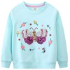 Girl's Clothes Sets Sports Pullover Cotton Sweatshirt Pullover Top+Leggings Athletic