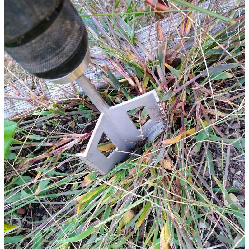 Garden Groomer - Soil Tiller, Weed Remover, Soil Digger, Auger,