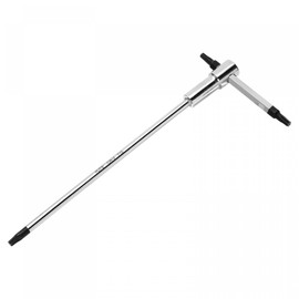 uxcell T15 Sliding T-Handle Torx Star Wrench for T or L Handle Driver, CR-V Steel