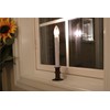 612 Vermont Ultra-Bright LED Window Candles with Timer, Battery Operated,