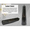 Garnet Crystal Towers ~ Natural Healing Crystal Point Obelisk for