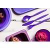 Harfield Polycarbonate Cutlery Set Summer Blue 20cm (x4 Sets) Reusable