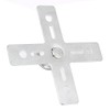 uxcell Cross Design Base Metal Ceiling Fan Fixture Mount Hook