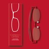 Compact Lenses Flat Folding-Reading Glasses-Chilli +1.0